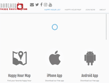 Tablet Screenshot of boulderhappyhours.com